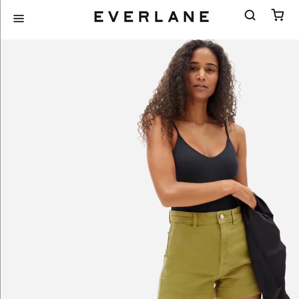 Everlane bodysuit NWT